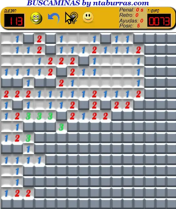 juego del buscaminas