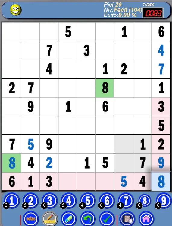 juego del sudoku